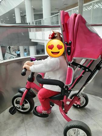Продам детский велосипед с родительской ручкой