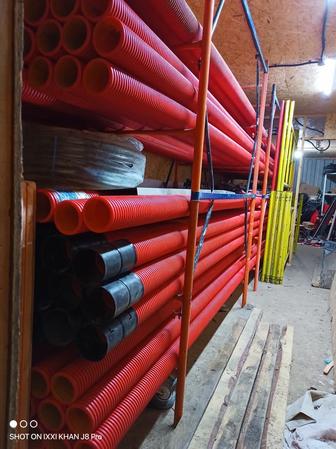 Труба гофрированная для электропроводки и кабельных линий