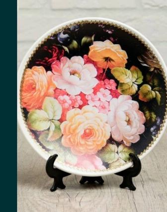 Тарелка декоративная диаметр 20см.РОССИЯ