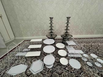 2 шоколадный фонтан с послами для фуршета