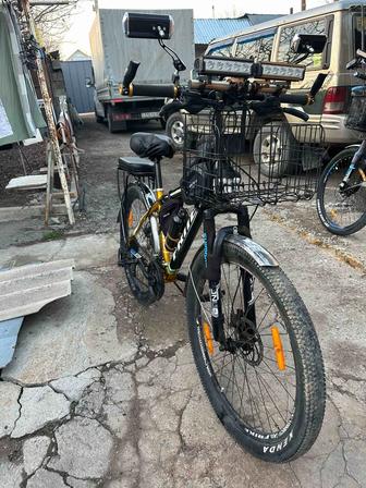 Велосипед заряженный подойдет для курьеров
