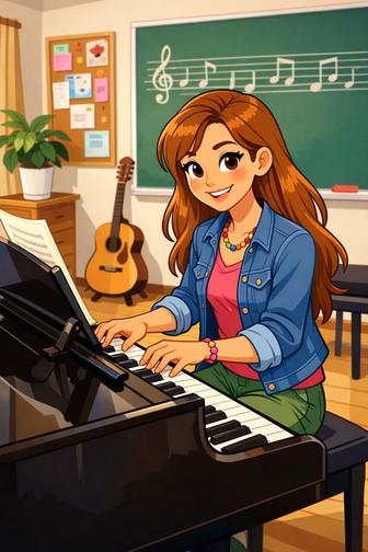 Уроки фортепиано и вокала