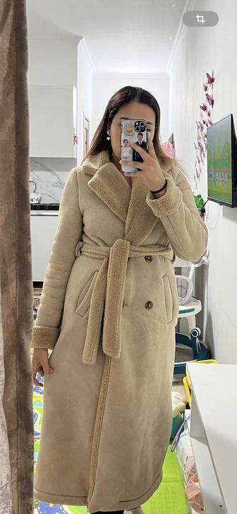 Дубленка тедди