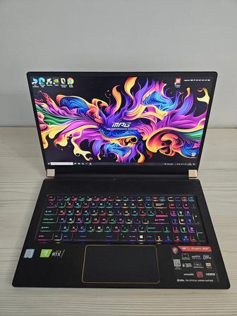 Ультратонкий премиальный игровой ноутбук MSI GS75 Stealth 8SF