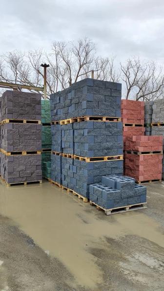 Пескоблок-Рваный, М-100.Полублок-Полублок рваный.