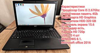 Ноутбук Acer 8572T Core i5 для EGOV и для офисных задач