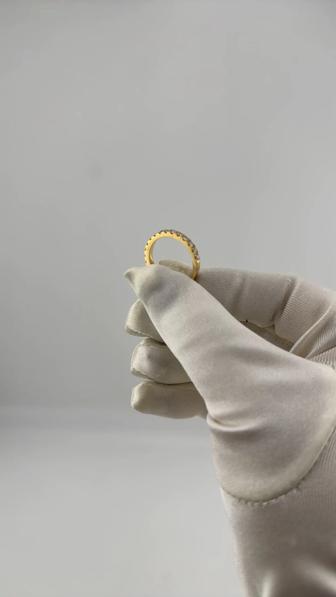 Кольцо дорожка с бриллиантами