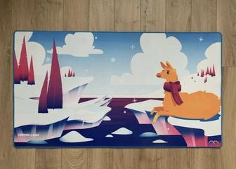 Игровой коврик для мыши MK Frozen Llama 3XL Desk Mat