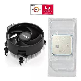 Процессор AMD 3000G с видеокартой VEGA3 и кулером AMD WraithStealth