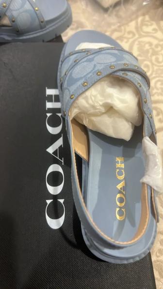 Сандали женские бренд оригинал Coach размер 37