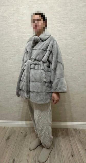 Норковая шуба женская