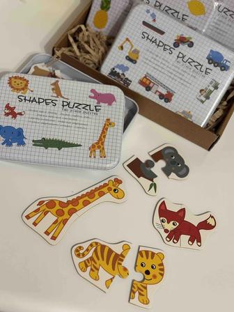 Книжки, пазлы