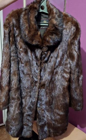 Норковая шуба короткая