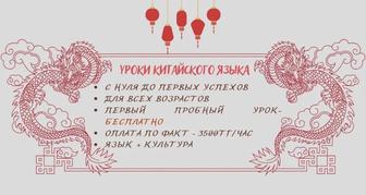 Репетитор по китайскому языку.