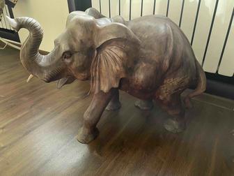 Продам слонов деревянных 6 шт