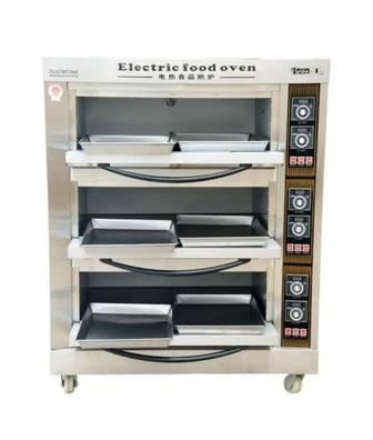 Пекарский шкаф электрический, 3 секции 6 противней