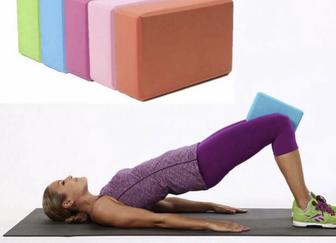 Опорный блок(кирпич)для йоги, фитнеса и гимнастики
