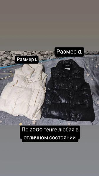 Жилетки женские почти даром