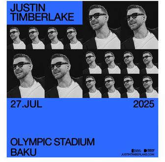 2 билета на концерт Justin Timberlake в Баку 27.07.2025