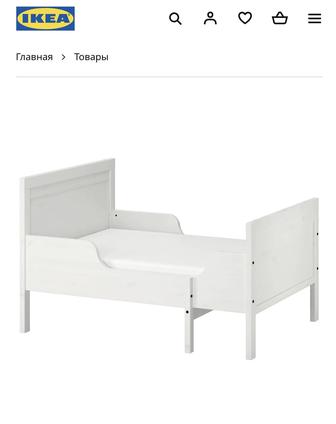 Продам б/у кровать Икеа Sundvik