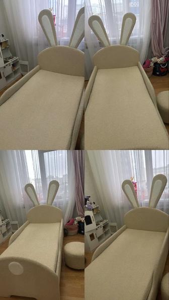 Продам детскую кровать зайчик