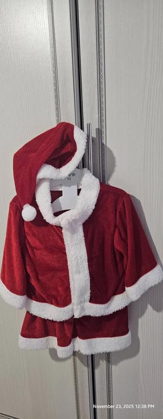 Детский костюм Санты (дед Мороз)