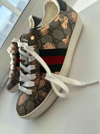 Кеды Gucci Ace GG Supreme Apple оригинал