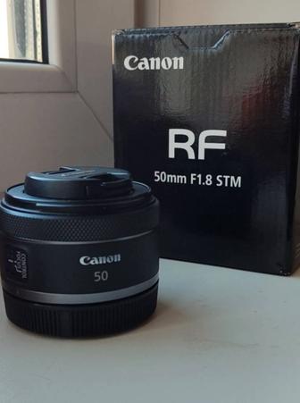 Продам объектив Canon rf 50 mm 1.8