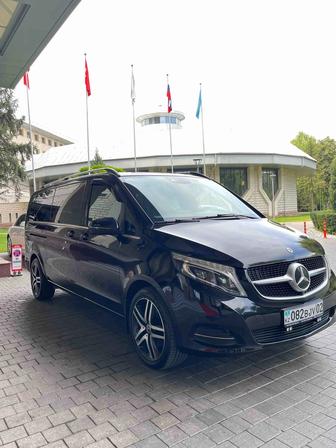Mercedes Vito Viano с водителем аренда прокат