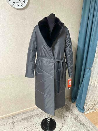 Куртка норковый воротник