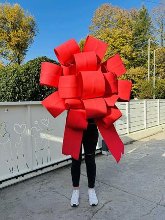 Подарочный бантик на авто / бант на машину
