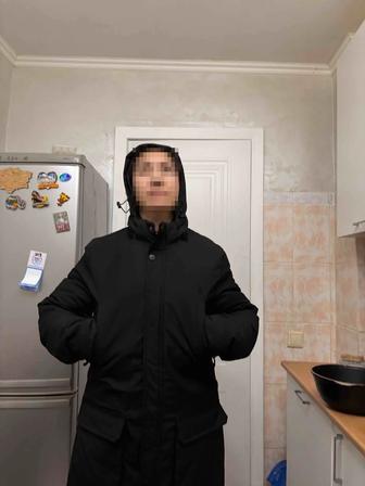 Продам новый мужской пуховик, 46-48 размер