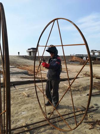 Сварочные, бетонные работы