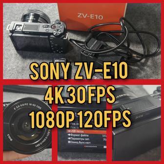 Sony ZV-E10 Alpha 4k video Raw фото A6400 аналог