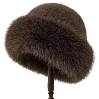 Шапка зимняя с мехом