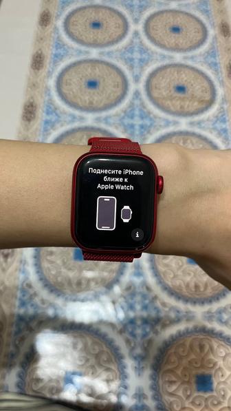 Apple watch 8 41mm product red. Обмен