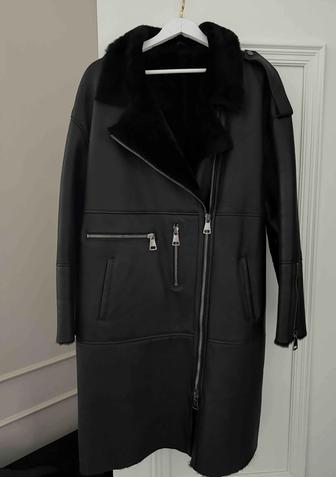 Натуральная дубленка авиатор 48-52