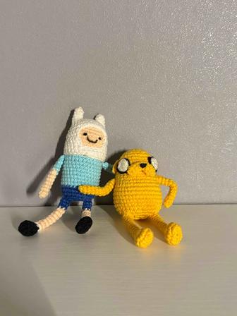 вязанные Финн и Джейк из время приключений