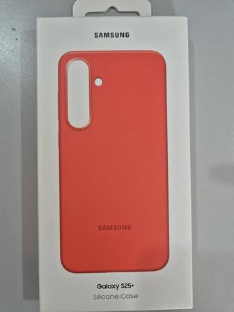 Чехол Samsung для Samsung Galaxy S25 красный НОВЫЙ (оригинал)