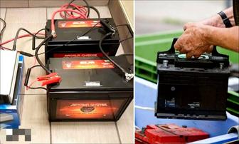 Зарядка аккумулятора