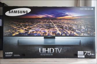 Продам Телевизор Большой Samsung Smart TV 75 дюймов, процессор Tizen.