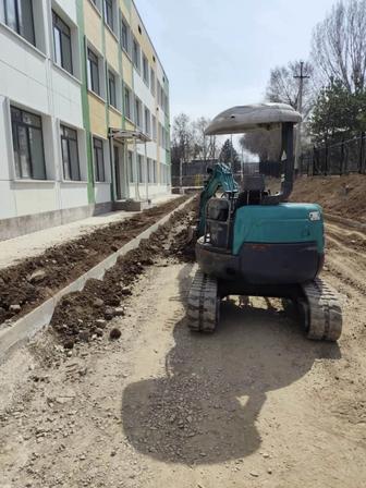 Услуги аренда миниэкскаватора