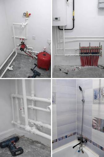 Сантехник Костанай От черновой до установки