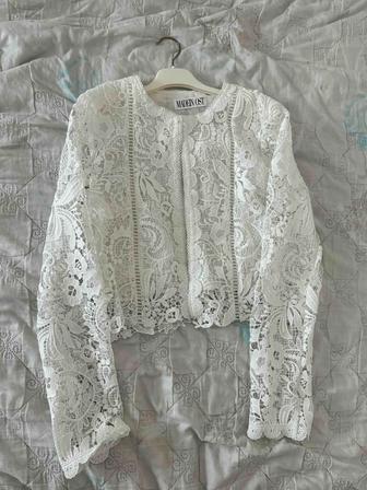 Кружевная женская кофта