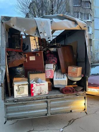 Вывоз мусора/вывоз мебели и хлама/уборка подвалов/вывоз веток