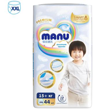 Трусики Manu Premium XXL 15-20кг 44шт