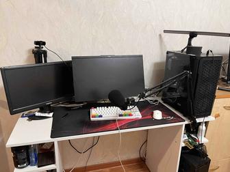 Комплект стол Мониторы и пк