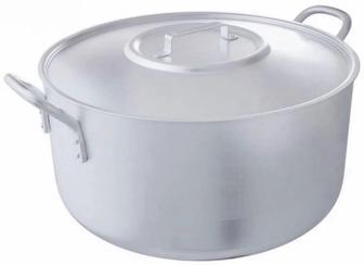 Новая алюминиевая кастрюля 40 л