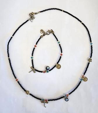 Чокер и браслет