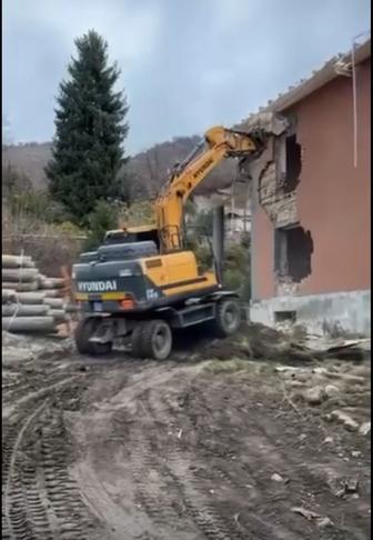 Демонтаж здания